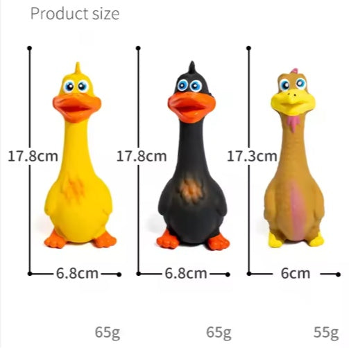 Screaming Duck Chew Toy
