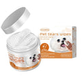 Gentle Tear Stain Wipes for Dogs and Cats