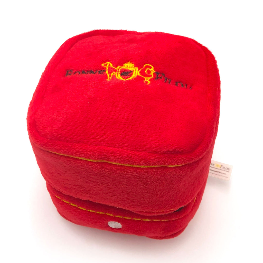 Will You Fetch Me? Ring Box Plush Dog Toy